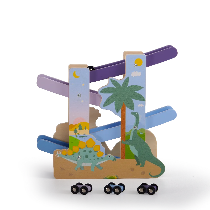 Hand - Turned Wooden Spinning Top with a Colorful Design for Classic AmusementRamp racing Dino Hand - Turned Wooden Spinning Top with a Colorful Design for Classic AmusementRamp racing Dino