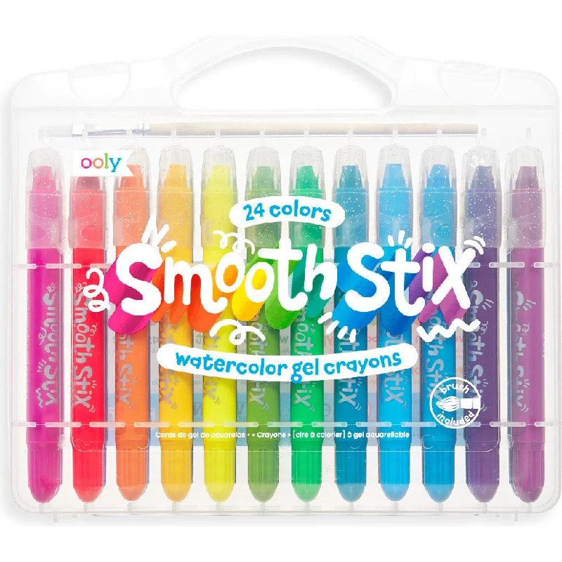Wooden Craft Knife Handles with Replaceable Blades for Precision CutsSmooth Stix Watercolor Gel Crayons - 24 colors Wooden Craft Knife Handles with Replaceable Blades for Precision CutsSmooth Stix Watercolor Gel Crayons - 24 colors