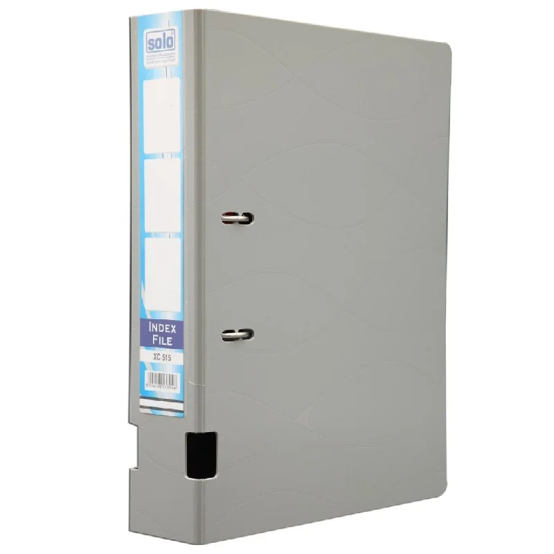 Solo Polymer Plastic Index File Pack of 2