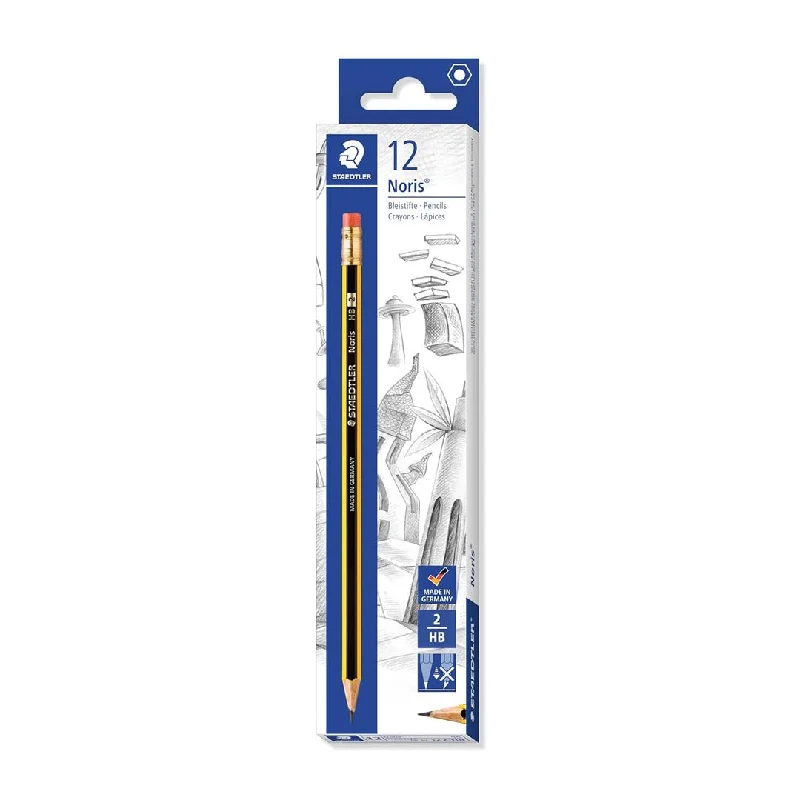 Staedtler Noris 2HB Pencils Pack Of 12