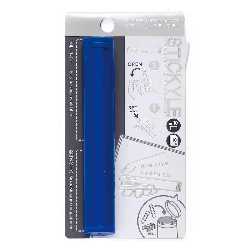 Sticky Stapler-Navy Blue
