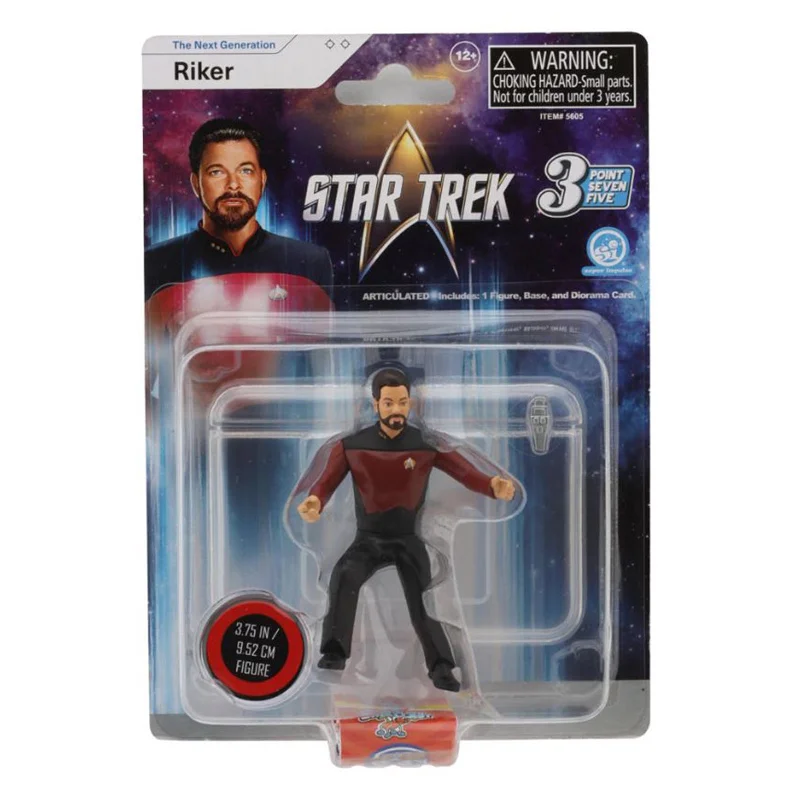 Minecraft Steve Action Figure with Crafting Table and PickaxeSuper Impulse Star Trek Next Generation Riker 3.75 Inch Action Figure Minecraft Steve Action Figure with Crafting Table and PickaxeSuper Impulse Star Trek Next Generation Riker 3.75 Inch Action Figure