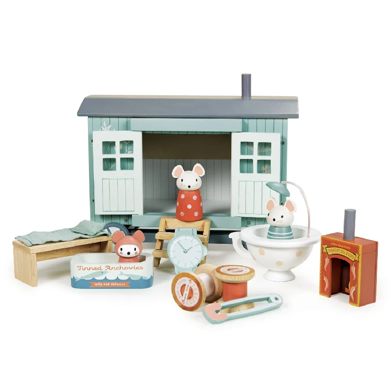 Solid Wood Construction Toy Set with Nuts, Bolts, and Tools for DIY ProjectsSecret Meadow Shepherd’s Hut Solid Wood Construction Toy Set with Nuts, Bolts, and Tools for DIY ProjectsSecret Meadow Shepherd’s Hut