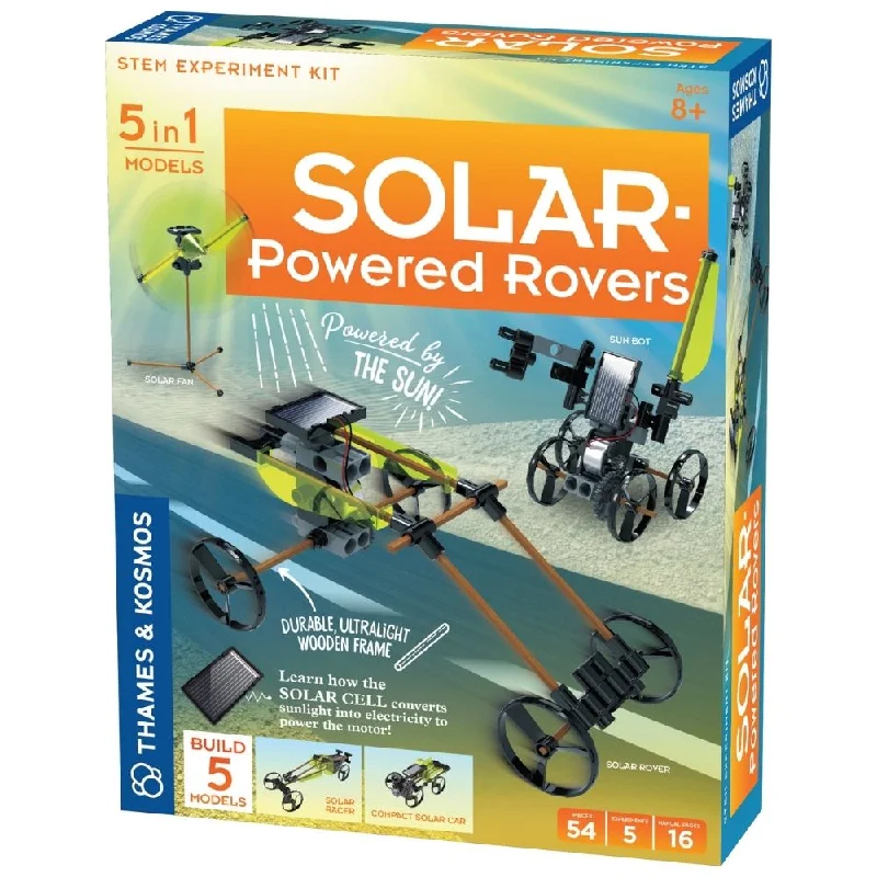 Remote - Controlled High - Speed Off - Road Buggy with All - Terrain Tires and SuspensionThames & Kosmos Solar Powered Rovers Remote - Controlled High - Speed Off - Road Buggy with All - Terrain Tires and SuspensionThames & Kosmos Solar Powered Rovers