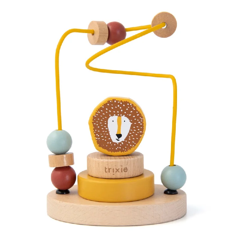 Solid Wood Construction Toy Set with Nuts, Bolts, and Tools for DIY ProjectsTrixie Wooden Beads Maze - Mr. Lion Solid Wood Construction Toy Set with Nuts, Bolts, and Tools for DIY ProjectsTrixie Wooden Beads Maze - Mr. Lion