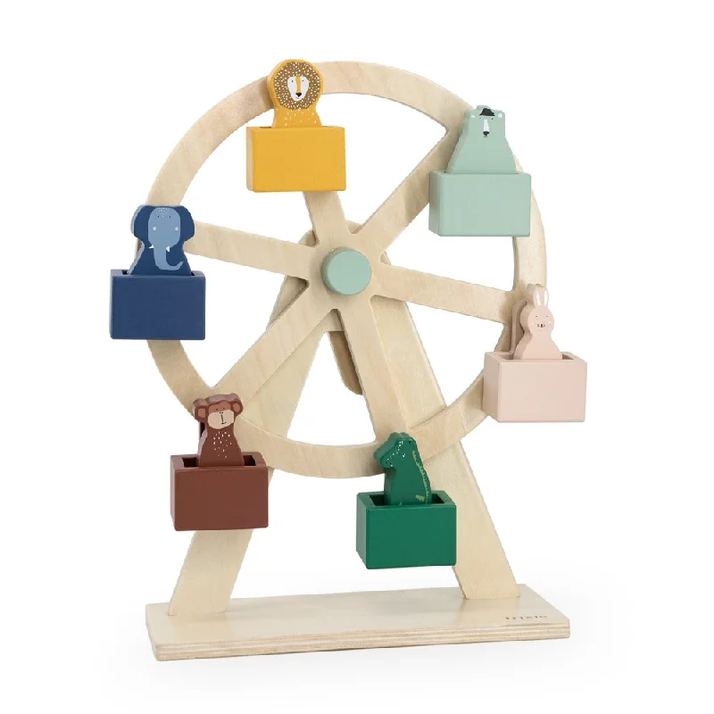 Natural Wood Jigsaw Puzzle of a Scenic Landscape for Relaxing HobbiesTrixie Wooden ferris wheel Natural Wood Jigsaw Puzzle of a Scenic Landscape for Relaxing HobbiesTrixie Wooden ferris wheel