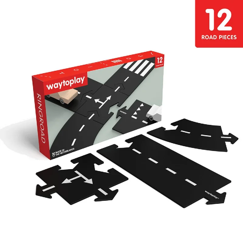 Die - Cast Model of a London Double - Decker Bus with Detailed Interior and Exteriorwaytoplay 12 Piece Ringroad Die - Cast Model of a London Double - Decker Bus with Detailed Interior and Exteriorwaytoplay 12 Piece Ringroad