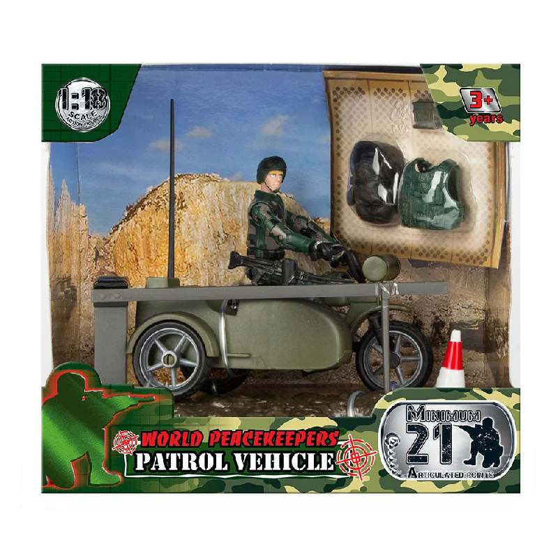 Transformers Optimus Prime Action Figure with Convertible Vehicle Mode and Battle AxeWorld Peacekeepers 1:18 Patrol Vehicle Sidecar Transformers Optimus Prime Action Figure with Convertible Vehicle Mode and Battle AxeWorld Peacekeepers 1:18 Patrol Vehicle Sidecar