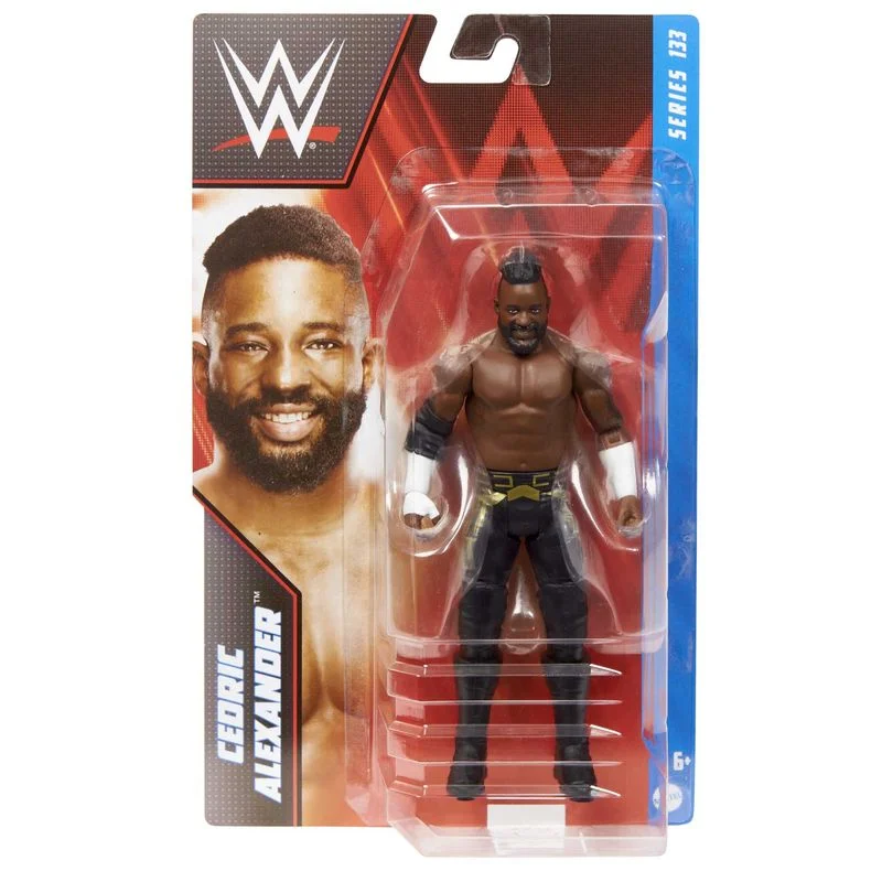 Sonic the Hedgehog Action Figure with Super - Speed Base and Ring CollectiblesWWE Basic Action Figure Series 133 - Cedric Alexander Sonic the Hedgehog Action Figure with Super - Speed Base and Ring CollectiblesWWE Basic Action Figure Series 133 - Cedric Alexander