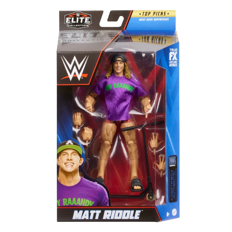 G.I. Joe Snake Eyes Action Figure with Stealth Suit and Ninja WeaponsWWE Top Picks Elite Collection Figure Matt Riddle G.I. Joe Snake Eyes Action Figure with Stealth Suit and Ninja WeaponsWWE Top Picks Elite Collection Figure Matt Riddle