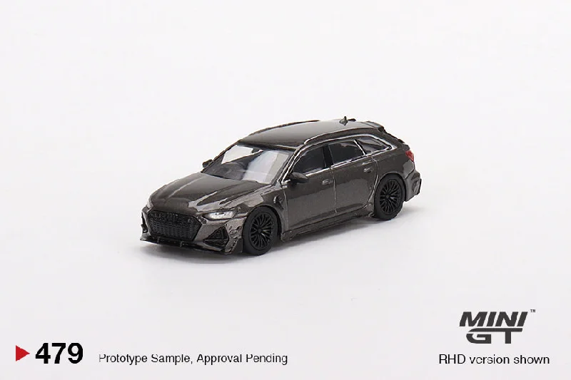 1/64 MINI GT ABT Audi RS6-R Daytona Grey