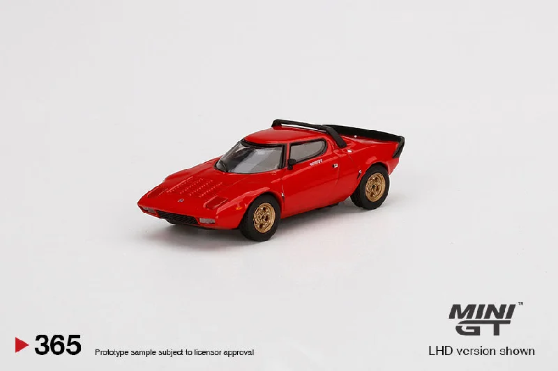 1/64 MINI GT Lancia Stratos HF Stradale Rosso Arancio