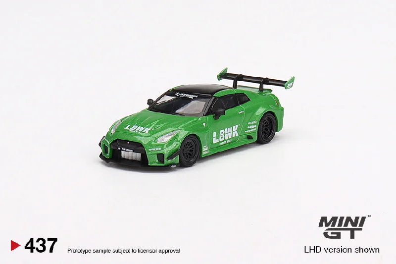 1/64 MINI GT LB Silhouette WORKS GT NISSAN 35GT-RR Ver.2 Apple Green