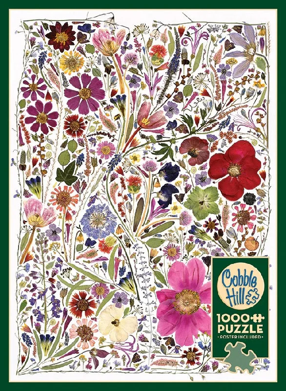 Sustainable Wooden Educational Toys with Counting and Number Recognition Elements1000 Piece Puzzle Flower Press: Spring Sustainable Wooden Educational Toys with Counting and Number Recognition Elements1000 Piece Puzzle Flower Press: Spring