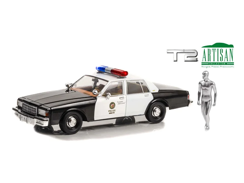 Collectible Train Set with a Steam Locomotive, Passenger Cars, and Track Accessories1987 Chevrolet Caprice Metropolitan Police w/ T-1000 Liquid Metal Android Figure (Terminator 2) Diecast 1:18 Model Car - Greenlight 19105 Collectible Train Set with a Steam Locomotive, Passenger Cars, and Track Accessories1987 Chevrolet Caprice Metropolitan Police w/ T-1000 Liquid Metal Android Figure (Terminator 2) Diecast 1:18 Model Car - Greenlight 19105