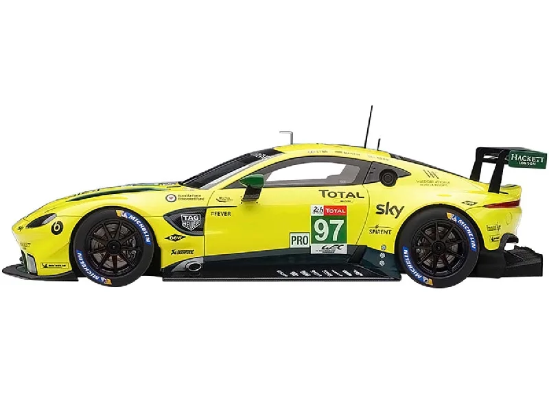 2018 Aston Martin Vantage GTE #97 Lynn - Martin - Adam Le Mans PRO 1/18 Model Car by Autoart 2018 Aston Martin Vantage GTE #97 Lynn - Martin - Adam Le Mans PRO 1/18 Model Car by Autoart