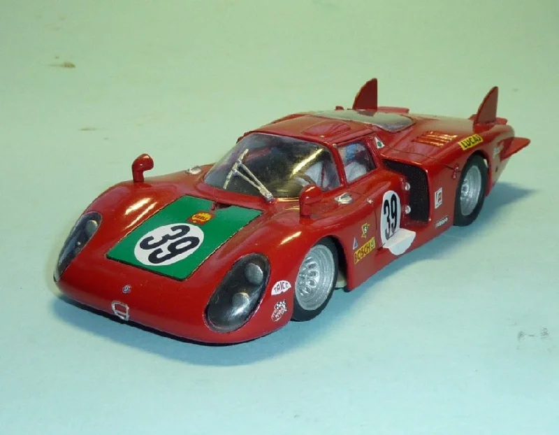 Precision - Crafted Solid Wood Bridge Models Toys for Engineering - Minded KidsAlfa Romeo T33 1968 Le Mans (GT-313) Precision - Crafted Solid Wood Bridge Models Toys for Engineering - Minded KidsAlfa Romeo T33 1968 Le Mans (GT-313)
