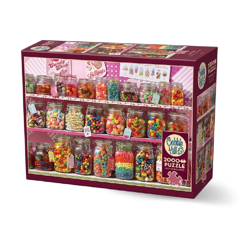 Eco - Friendly Solid Wood Educational Toys with Shape - Sorting Features for 1 - 3 Year OldsCandy Store 2000 Piece Puzzle Eco - Friendly Solid Wood Educational Toys with Shape - Sorting Features for 1 - 3 Year OldsCandy Store 2000 Piece Puzzle
