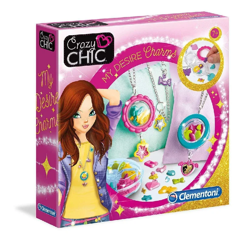 Hand - Painted Wooden Educational Toys in a Historical and Cultural ThemeCrazy Chic - Pendant miniatures - My Desire Charms Hand - Painted Wooden Educational Toys in a Historical and Cultural ThemeCrazy Chic - Pendant miniatures - My Desire Charms