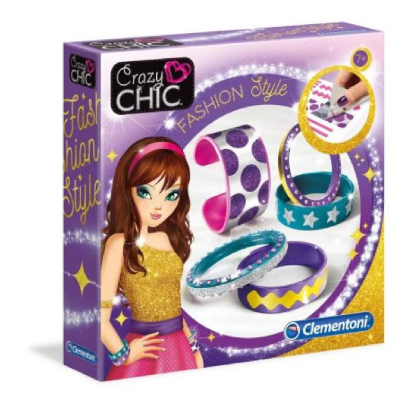 Solid Wood Educational Toys with a Science Experiment Theme for Young LearnersCrazy Chic Set - SHINING BRACELETS Solid Wood Educational Toys with a Science Experiment Theme for Young LearnersCrazy Chic Set - SHINING BRACELETS
