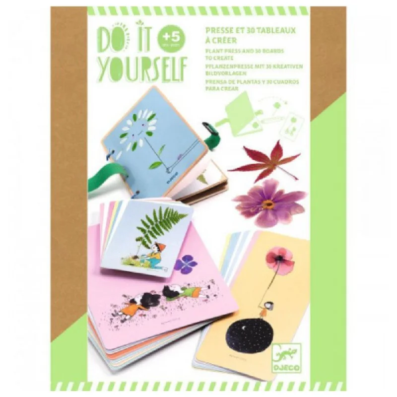 Large - Scale Solid Wood Educational Toys for Group Learning and CollaborationDjeco Do it Yourself - Flower Press Collage Activity Large - Scale Solid Wood Educational Toys for Group Learning and CollaborationDjeco Do it Yourself - Flower Press Collage Activity