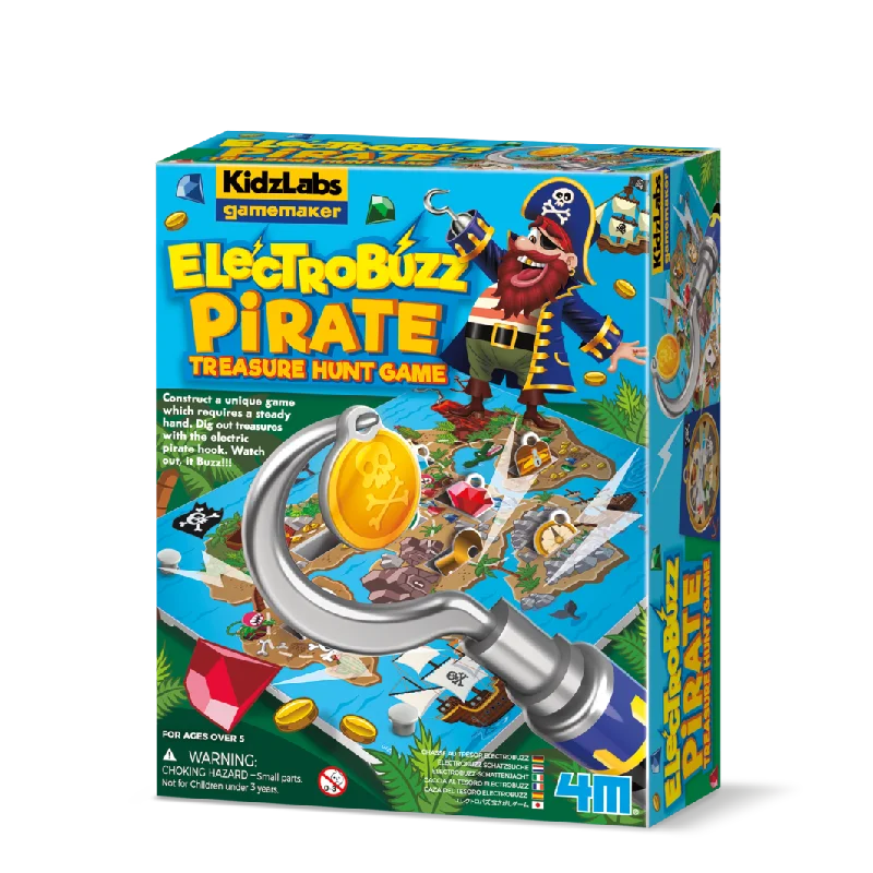 Eco - Friendly Wooden Educational Toys with a Gardening and Plant - Growing KitElectrobuzz Pirate Game Eco - Friendly Wooden Educational Toys with a Gardening and Plant - Growing KitElectrobuzz Pirate Game