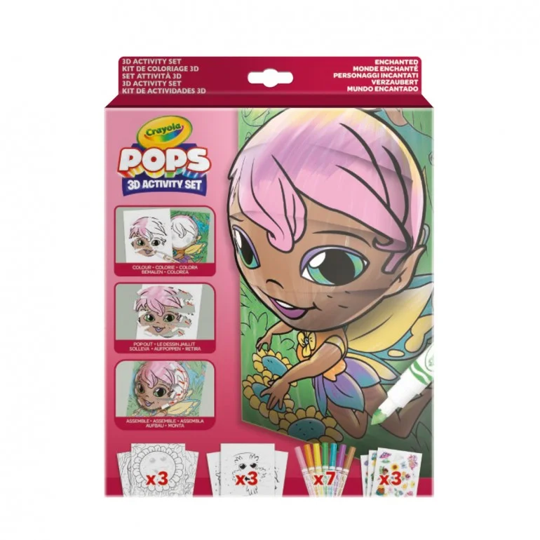 Solid Wood Educational Toys with a Coding and Logic - Building GameEnchanted Pops 3D Activity Set Solid Wood Educational Toys with a Coding and Logic - Building GameEnchanted Pops 3D Activity Set