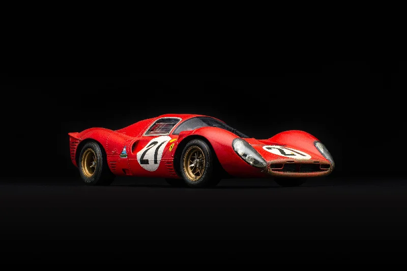 High - Quality Solid Wood Car Models Toys for Car Enthusiast ToddlersFerrari 330 P4 - 1967 Le Mans - 2nd Place - Class Winner - Race Weathered High - Quality Solid Wood Car Models Toys for Car Enthusiast ToddlersFerrari 330 P4 - 1967 Le Mans - 2nd Place - Class Winner - Race Weathered