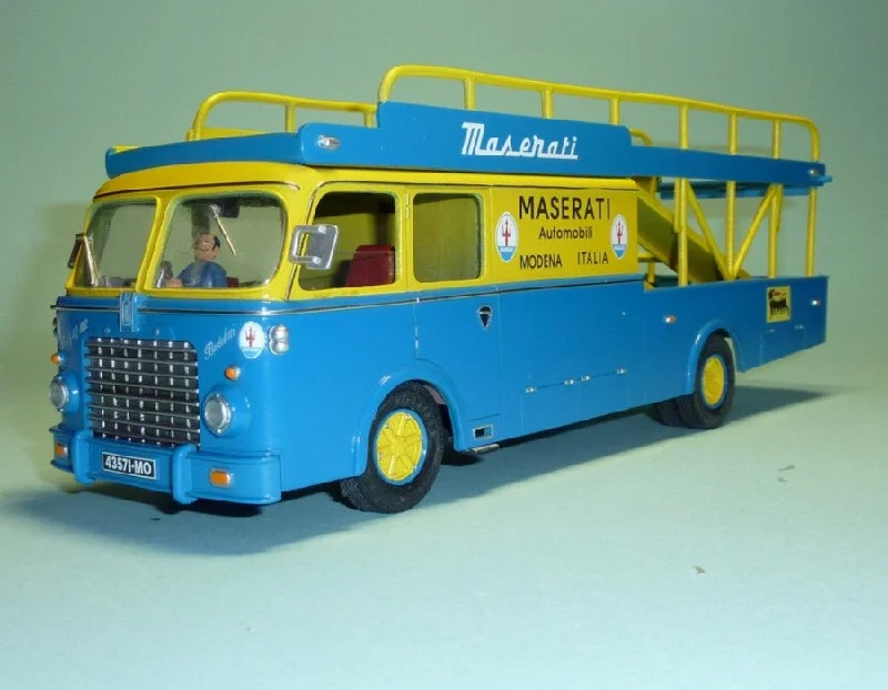 Solid Wood Fairy Tale Cottage Models Toys for Magical PlaytimeFiat Racing Car Transporter (Maserati) (TRU-701) Solid Wood Fairy Tale Cottage Models Toys for Magical PlaytimeFiat Racing Car Transporter (Maserati) (TRU-701)