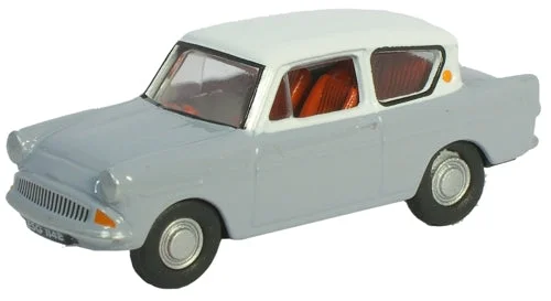 Model Kit of a 1957 Ford Thunderbird for Hobbyists to Assemble and CustomizeOxford Diecast Anglia Grey White Roof - 1:76 Scale Model Kit of a 1957 Ford Thunderbird for Hobbyists to Assemble and CustomizeOxford Diecast Anglia Grey White Roof - 1:76 Scale