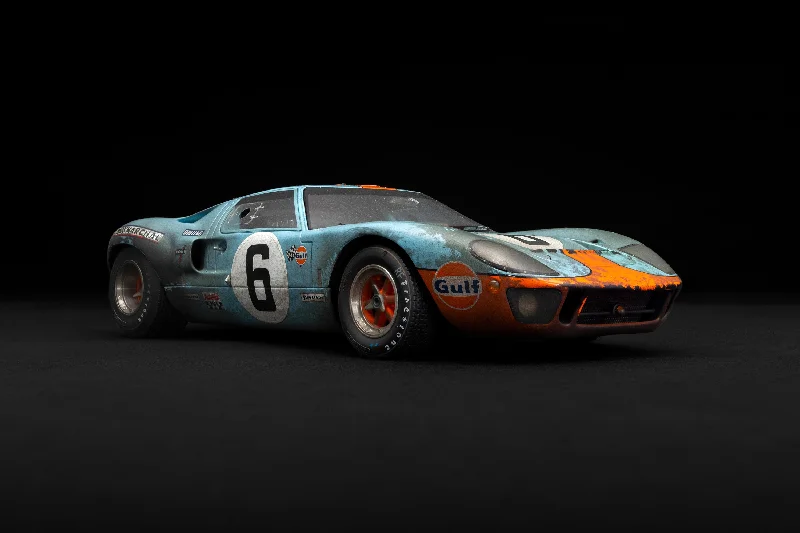 Eco - Friendly Solid Wood Robot Models Toys for STEM - Inspired KidsFord GT40 - 1969 Le Mans Winner - Race Weathered Eco - Friendly Solid Wood Robot Models Toys for STEM - Inspired KidsFord GT40 - 1969 Le Mans Winner - Race Weathered