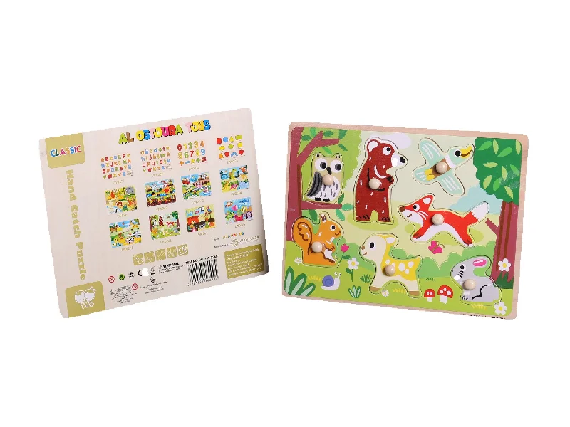 Eco - Friendly Wooden Educational Toys with a Gardening and Plant - Growing KitForest animals Eco - Friendly Wooden Educational Toys with a Gardening and Plant - Growing KitForest animals
