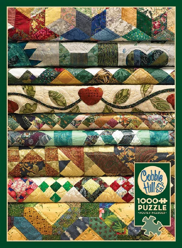 Solid Wood Educational Toys with a Math - Problem - Solving ChallengeGrandma's Quilt 1000 Piece Puzzle Solid Wood Educational Toys with a Math - Problem - Solving ChallengeGrandma's Quilt 1000 Piece Puzzle