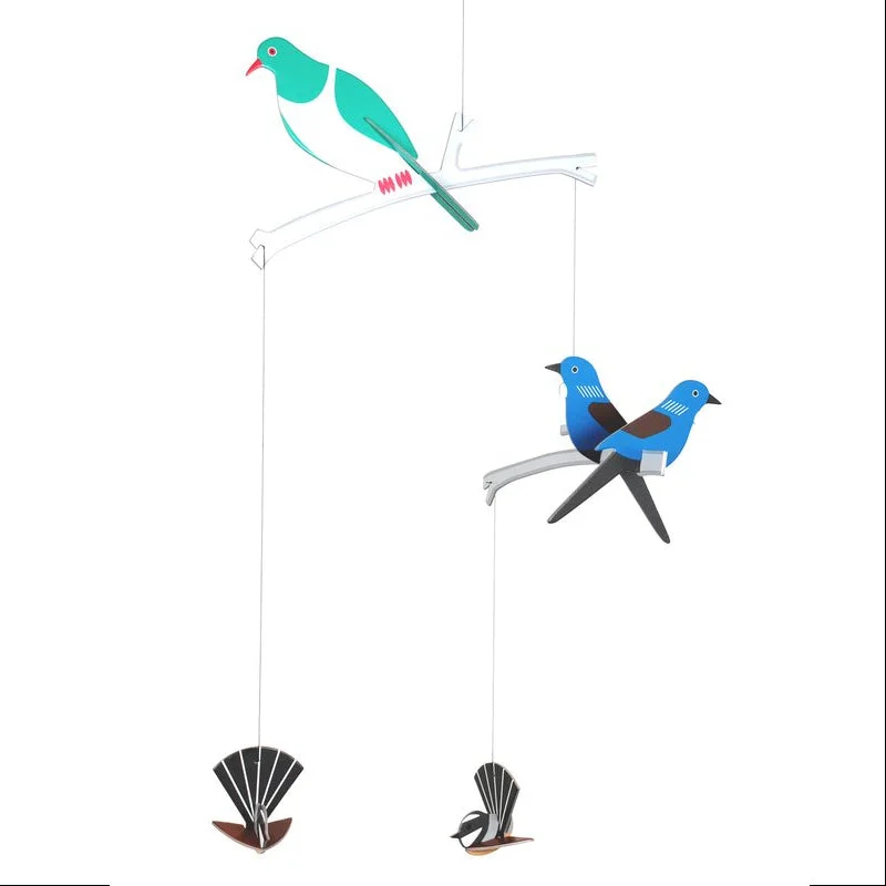 Sustainable Wooden Educational Toys with a Storytelling and Role - Playing SetHanging Mobile Tweet Sustainable Wooden Educational Toys with a Storytelling and Role - Playing SetHanging Mobile Tweet