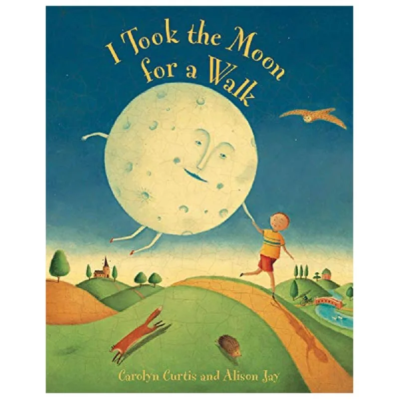 Hand - Painted Wooden Educational Toys in a Historical and Cultural ThemeI Took the Moon for a Walk - A book to help children who are scared of the dark Hand - Painted Wooden Educational Toys in a Historical and Cultural ThemeI Took the Moon for a Walk - A book to help children who are scared of the dark