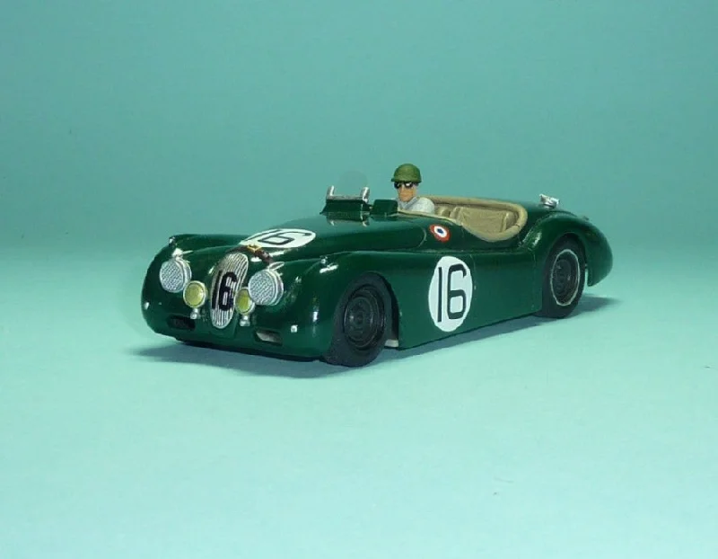 Hand - Painted Solid Wood Animal Models Toys for Nature - Loving ChildrenJaguar XK120 1950 Le Mans, No. 16 (GT-266) Hand - Painted Solid Wood Animal Models Toys for Nature - Loving ChildrenJaguar XK120 1950 Le Mans, No. 16 (GT-266)