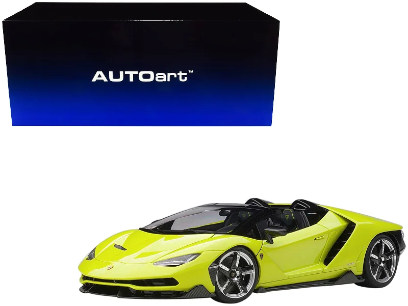 Lamborghini Centenario Roadster Verde Scandal / Solid Light Green 1/18 Model Car by Autoart Lamborghini Centenario Roadster Verde Scandal / Solid Light Green 1/18 Model Car by Autoart