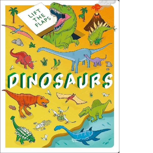 Hand - Painted Wooden Educational Toys in a Historical and Cultural ThemeLift The Flap Dinosaurs book Hand - Painted Wooden Educational Toys in a Historical and Cultural ThemeLift The Flap Dinosaurs book