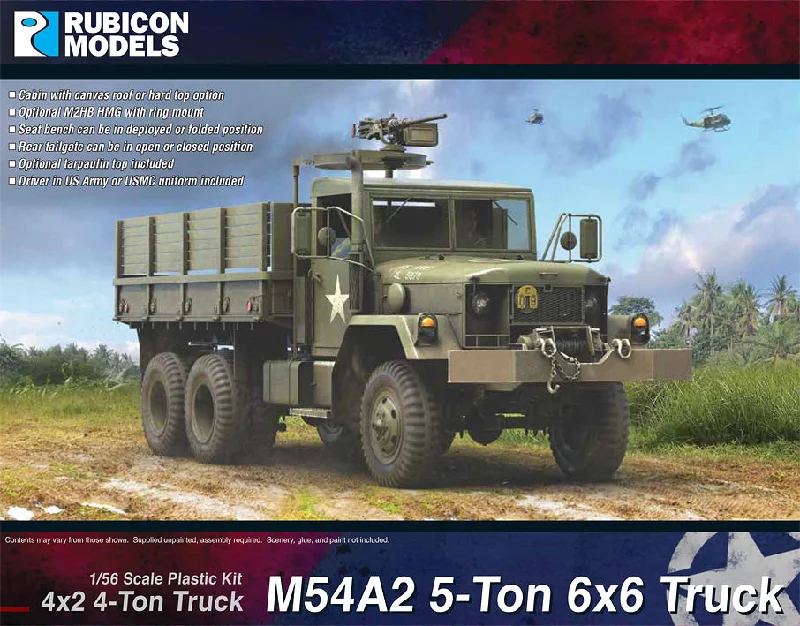 M54A2 5-ton 6x6 Truck- 3 Piece Special