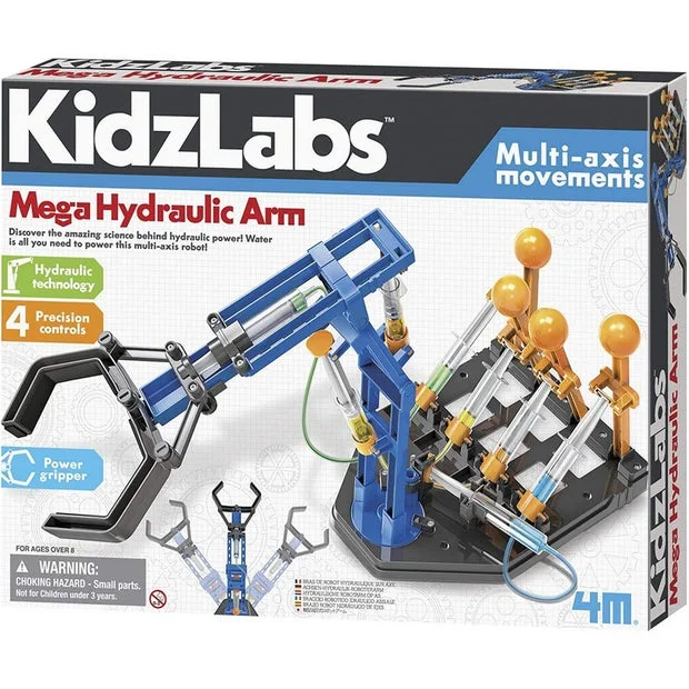 Hand - Made Wooden Educational Toys with a Space - Exploration SimulationMega Hydraulic Arm Hand - Made Wooden Educational Toys with a Space - Exploration SimulationMega Hydraulic Arm