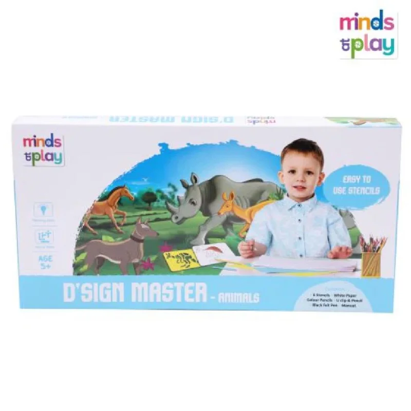 Sustainable Solid Wood Educational Toys with a Language - Learning Activity BookMinds At Play Design Master Jr Game Kit Sustainable Solid Wood Educational Toys with a Language - Learning Activity BookMinds At Play Design Master Jr Game Kit