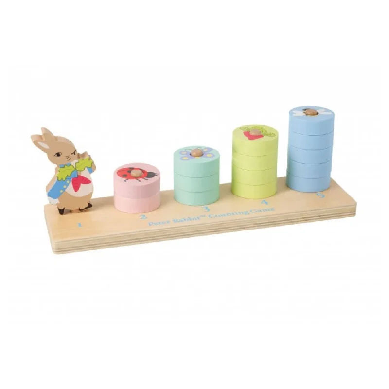 High - Quality Solid Wood Educational Toys for Developing Fine Motor Skills in KidsOrange Tree Toys - Peter Rabbit Wooden Counting Game High - Quality Solid Wood Educational Toys for Developing Fine Motor Skills in KidsOrange Tree Toys - Peter Rabbit Wooden Counting Game