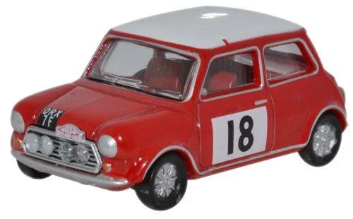 Oxford Diecast Mini Cooper S MkII 1968 Monte Carlo Rally OD76MCS001