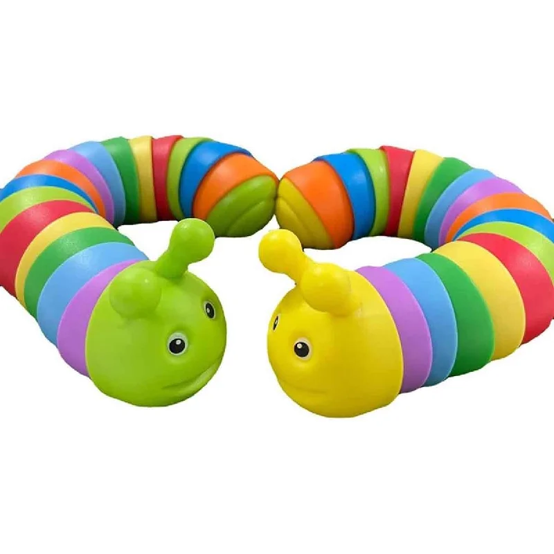 Natural Finish Wooden Educational Toys with a Music - Making Function for 3 - 5 Year OldsPack of 2 Creative Rainbow Snail Toy for Children Natural Finish Wooden Educational Toys with a Music - Making Function for 3 - 5 Year OldsPack of 2 Creative Rainbow Snail Toy for Children