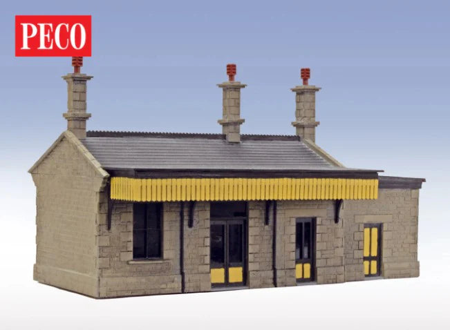 Peco LK-217 OO Gauge GWR Station (West Bay) Laser Cut Wood Kit
