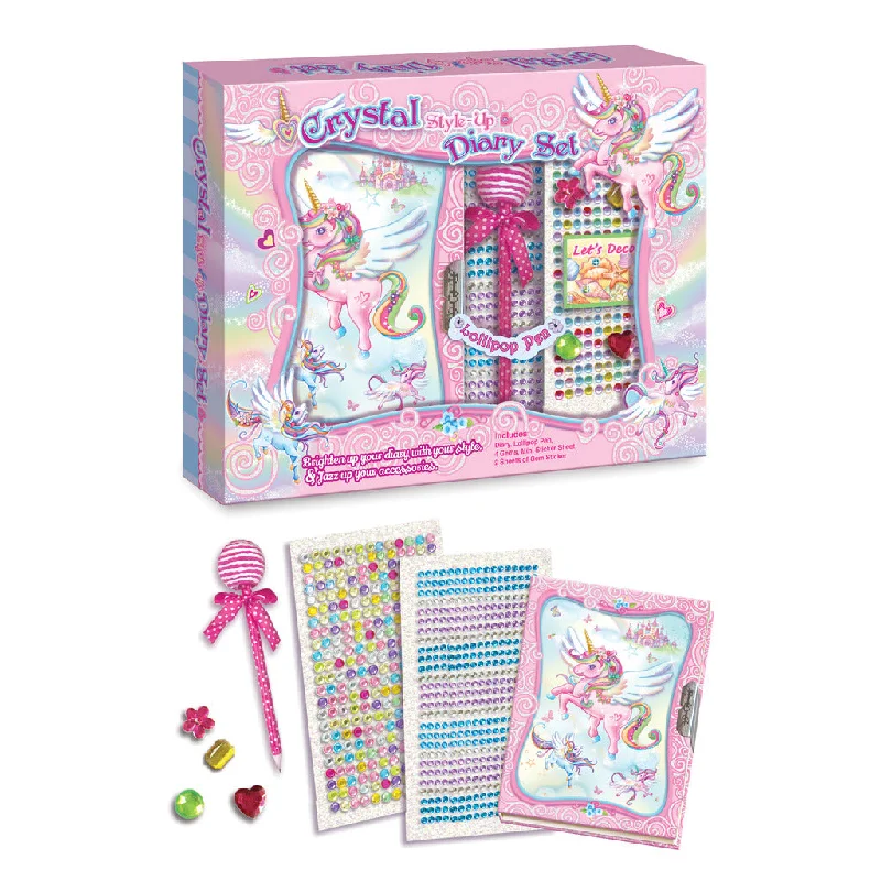 Sustainable Wooden Educational Toys with a Storytelling and Role - Playing SetPecoware Unicorn Style Up Crystal Diary Set Sustainable Wooden Educational Toys with a Storytelling and Role - Playing SetPecoware Unicorn Style Up Crystal Diary Set