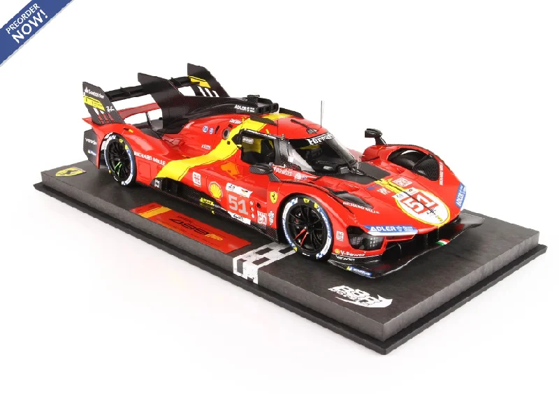 Precision - Cut Solid Wood Train Models Toys for Railway Fans*PREORDER* BBR Models 1:18 Ferrari 499P Winner Le Mans 2023 Car N.51 Precision - Cut Solid Wood Train Models Toys for Railway Fans*PREORDER* BBR Models 1:18 Ferrari 499P Winner Le Mans 2023 Car N.51