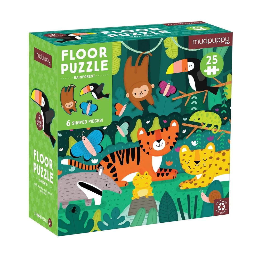 High - Grade Solid Wood Educational Toys for Improving Hand - Eye CoordinationRainforest Floor Puzzle High - Grade Solid Wood Educational Toys for Improving Hand - Eye CoordinationRainforest Floor Puzzle
