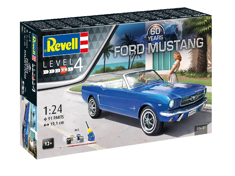 Slot Car Racing Set featuring Formula 1 Cars and a Multilane TrackRevell 05647 1:24 Gift Set Ford Mustang 60th Anniversary Set Slot Car Racing Set featuring Formula 1 Cars and a Multilane TrackRevell 05647 1:24 Gift Set Ford Mustang 60th Anniversary Set