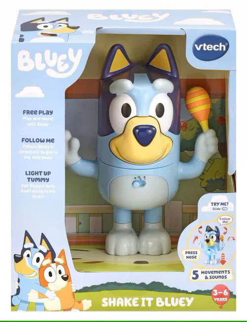 Large - Scale Solid Wood Educational Toys for Group Learning and CollaborationShake it Bluey Large - Scale Solid Wood Educational Toys for Group Learning and CollaborationShake it Bluey